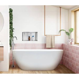 Sani Royal Inbouwnis RVS 30x60 7cm Diep