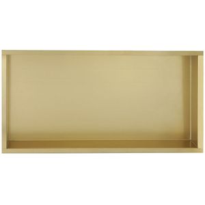 Inbouwnis Goud Geborsteld 30x60x7 cm