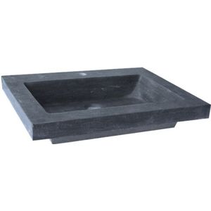 Hardsteen wastafel Trend Stone Natuursteen 60x47 cm geen kraangaten