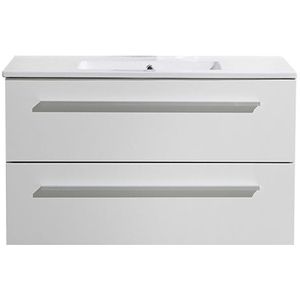 Badkamermeubel Actio DL 80 cm Mat Wit zonder Standaard Spiegel
