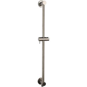 Douche Glijstang met Wateraansluiting 70 cm Gun Metal Geborsteld