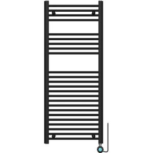 Elektrisch Designradiator Lydia Mat Zwart Apollo 543 watt 120x50 cm