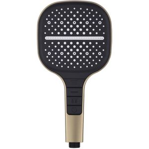 Deluxe handdouche 3 standen straalsoorten Goud Geborsteld