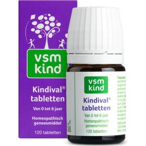 VSM Kindival kind 0-6 jaar  120 tabletten