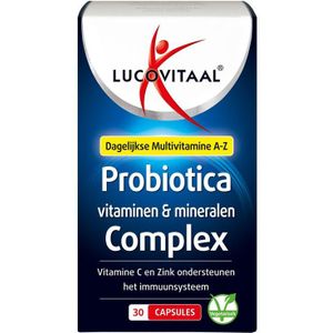 Lucovitaal Probiotica vitamine & mineralen complex  30 Capsules