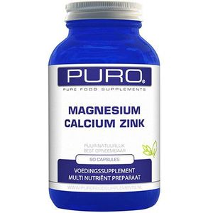 Puro Magnesium Calcium Zink 90 capsules