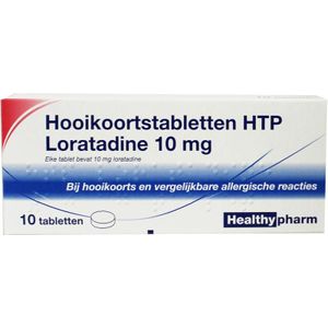Healthypharm Loratadine hooikoorts tablet  10 tabletten