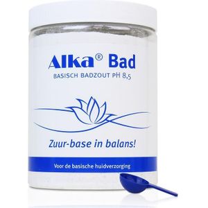 Alka Vitae Bad Medium in pot met maatschep (Basisch Badzout pH 8,5) 1200 gram