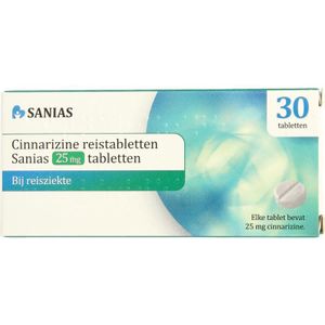 Sanias Cinnarizine 25mg  30 Tabletten