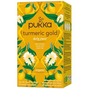 Pukka Turmeric gold bio  20 zakjes