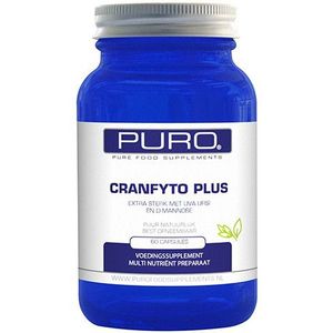 Puro Cranfyto Plus 60 capsules (cranberry & d-mannose)