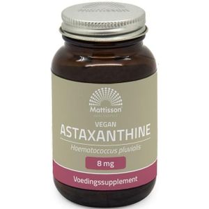 Mattisson Vegan astaxanthine 8mg  60 Vegetarische capsules