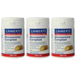 Lamberts Glucosamine Compleet Trio-pak Voordeel  3x 120 tabletten
