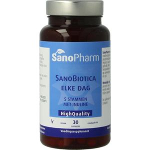 Sanopharm sanobiotica elke dag  30 Capsules