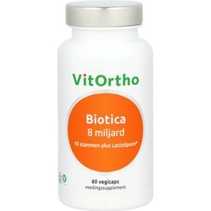 Vitortho Biotica 8 miljard vh probiotica  60 Vegetarische capsules