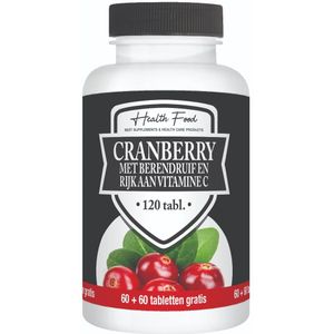 Health Food Cranberry met Berendruif en Vitamine C  120 tabletten