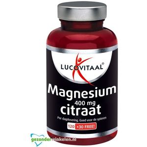 Lucovitaal Magnesium citraat 400mg  150 tabletten