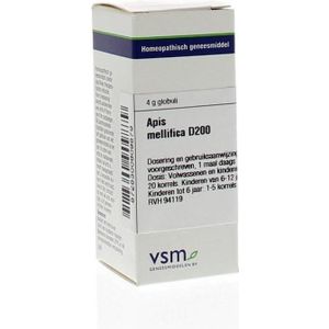 VSM Apis mellifica D200  4 gram