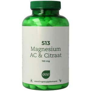 AOV 513 Magnesium AC & citraat 150mg  180 tabletten