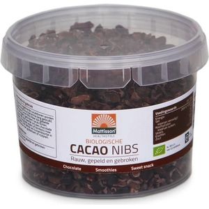 Mattisson Cacao nibs raw bio  150 gram