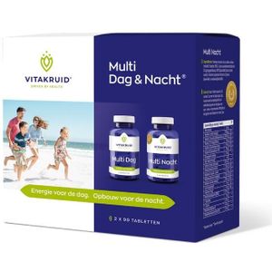 Vitakruid Multi dag & nacht 2 x 90 tabletten  180 tabletten