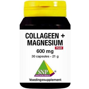 SNP Collageen magnesium 600mg puur  30 capsules