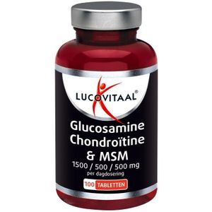 Lucovitaal Glucosamine/Chondroitine/MSM  100 tabletten