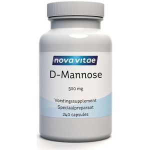Nova Vitae D-Mannose 500 mg  240 capsules