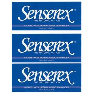 Senserex Erectie Capsules Trio-pak  3x 5 capsules (totaal 15 capsules)