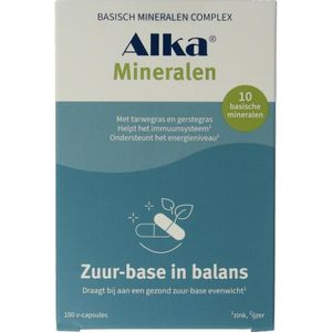 Alka Mineralen (10 basische mineralen)  100 capsules