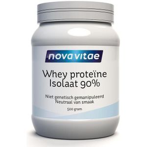 Nova Vitae Whey proteine isolaat 90%  500 gram