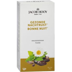 Jacob Hooy Gezonde nachtrust thee  20 zakjes