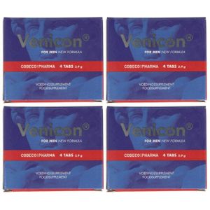 Cobeco Health Venicon For men Vierpak  4x 4 tabletten (= 16 tabletten)