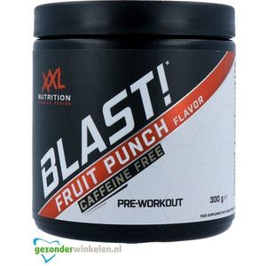 Blast! pre workout (decaf) fruit punch  300GR