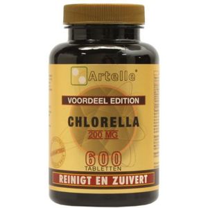 Artelle Chlorella 200mg  600 tabletten