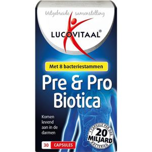 Lucovitaal Pre & probiotica  30 capsules