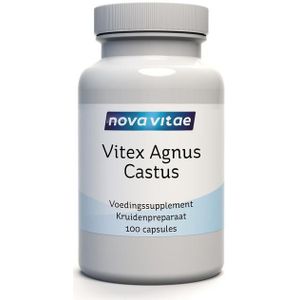 Nova Vitae Vitex agnus castus (hele bes)  100 Vegetarische capsules