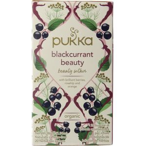 Pukka Blackcurrant beauty bio  20 zakjes