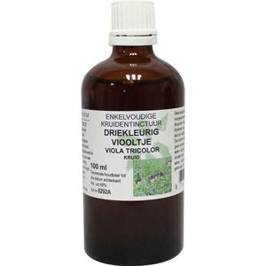 Natura Sanat Viola tricolor herb / driekl viooltje tinctuur bio  100 Milliliter