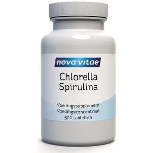 Nova Vitae Chlorella spirulina  500 Tabletten