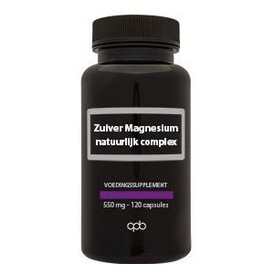 Apb holland Zuiver magnesium - natuurlijk complex  120 Capsules