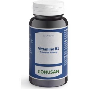 Bonusan Vitamine B1 thiamine 300 mg  60 Capsules