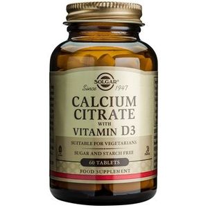 Solgar Calcium Citraat met Vitamine D-3  240