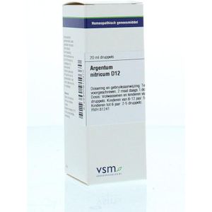 VSM Argentum nitricum D12  20 Milliliter