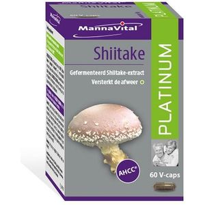 Mannavital Shiitake platinum  60 capsules