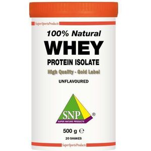 SNP Whey proteine isolate 100% natural  500 gram