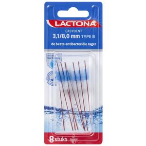 Lactona Easydent B 3.1-8mm zonder houdertje  8 stuks