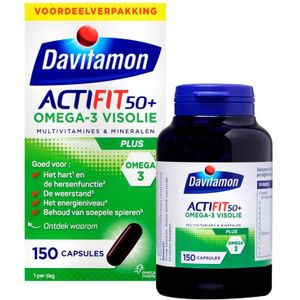 Davitamon Actifit 50+ omega 3  150 capsules