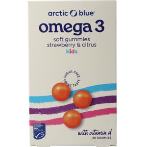Arctic Blue Omega 3 gummies DHA, EPA en vitamine D  30 Gummies