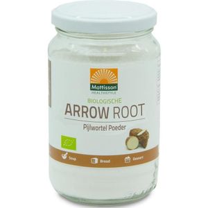 Mattisson Arrow root pijlstaartwortel poeder bio  190 gram